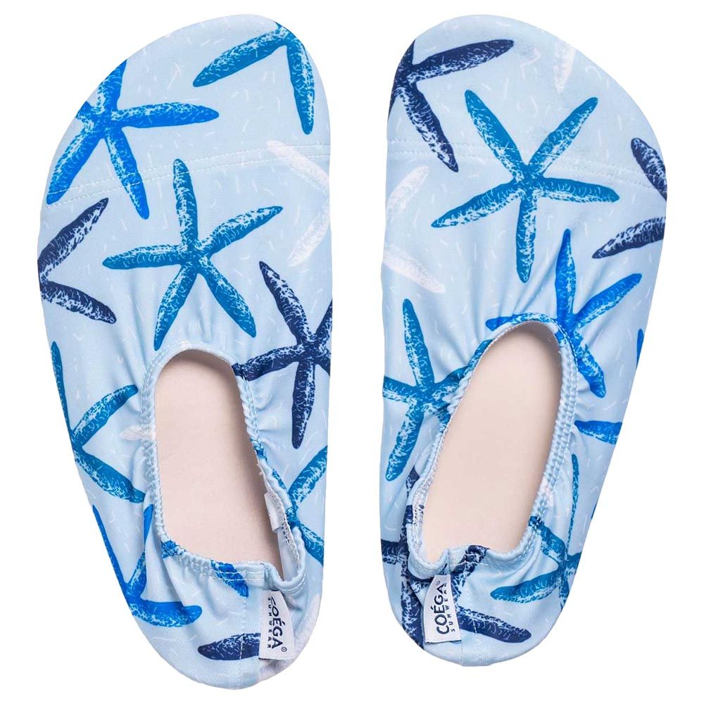 Coega Sunwear - Boys Baby/Kids/Youth Pool Shoes Blue Starfish