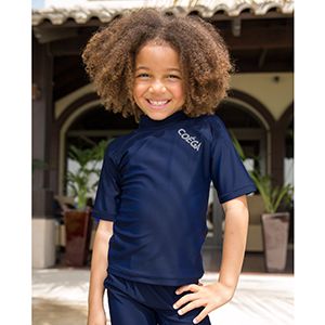 COEGA - Youth Rash Guard SS Basic - Navy School