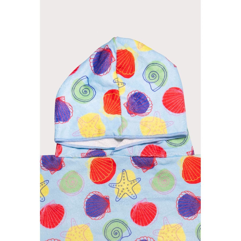 Coega Sunwear - Kids Poncho - Colourful Seashells