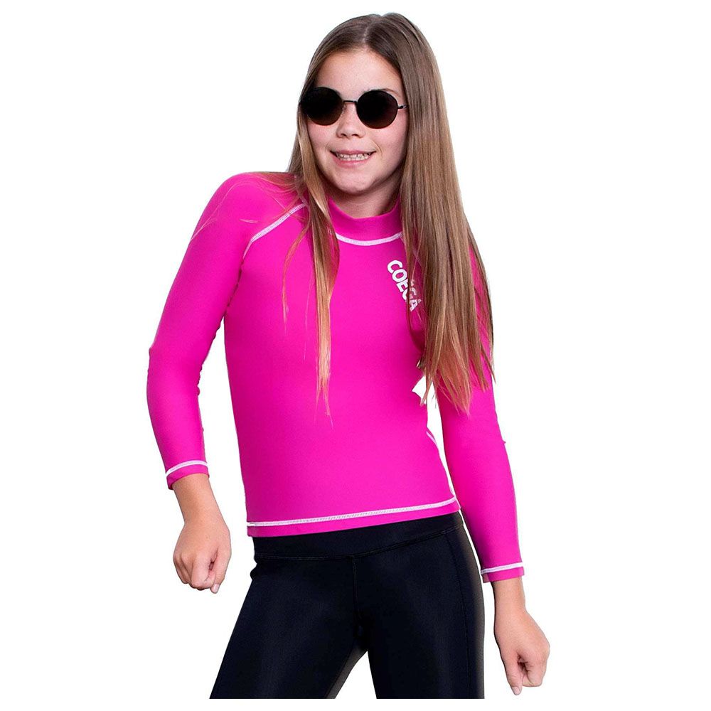 COEGA Sunwear - Y Girl Rash Guard, Pink Basic