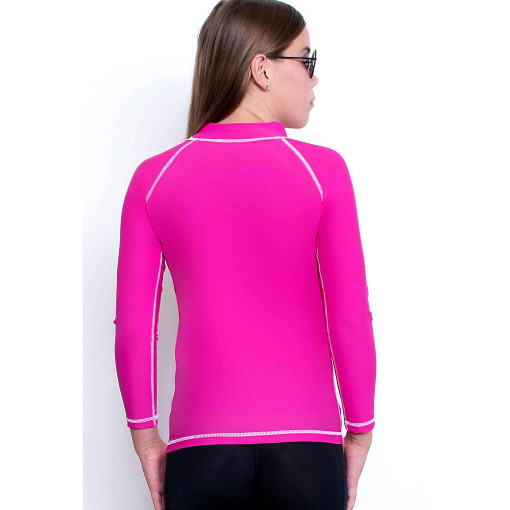 COEGA Sunwear - Y Girl Rash Guard, Pink Basic