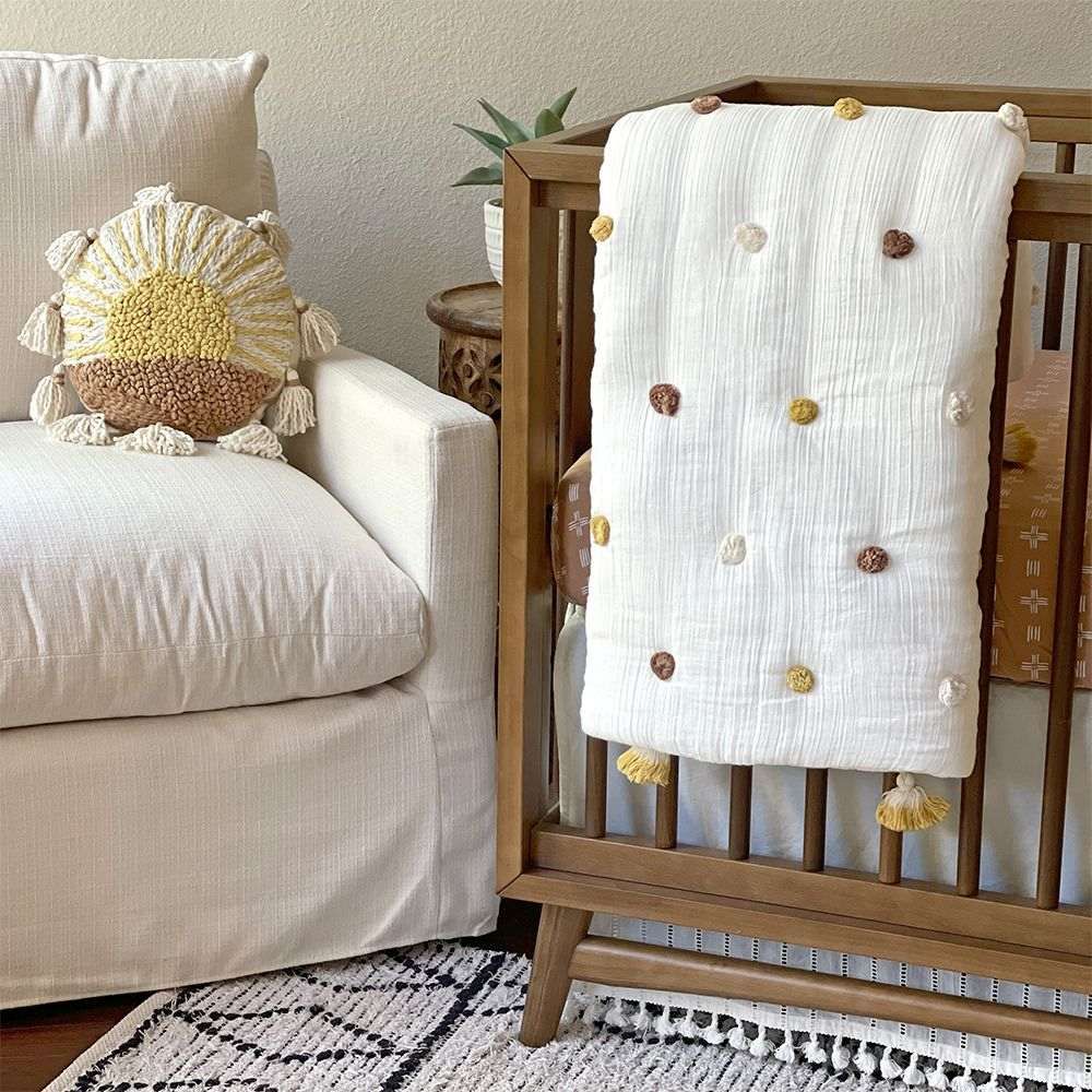 Crane Baby - Sunshine Pillow Cover