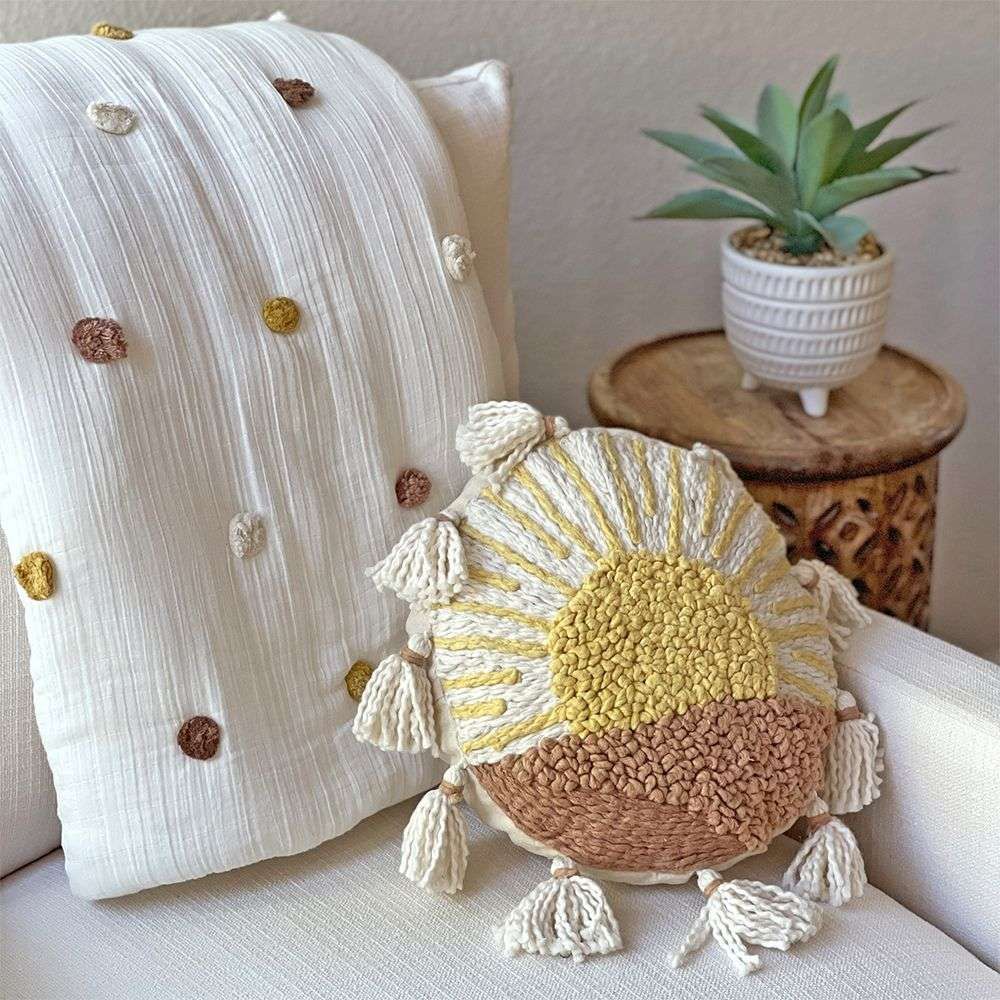 Crane Baby - Sunshine Pillow Cover