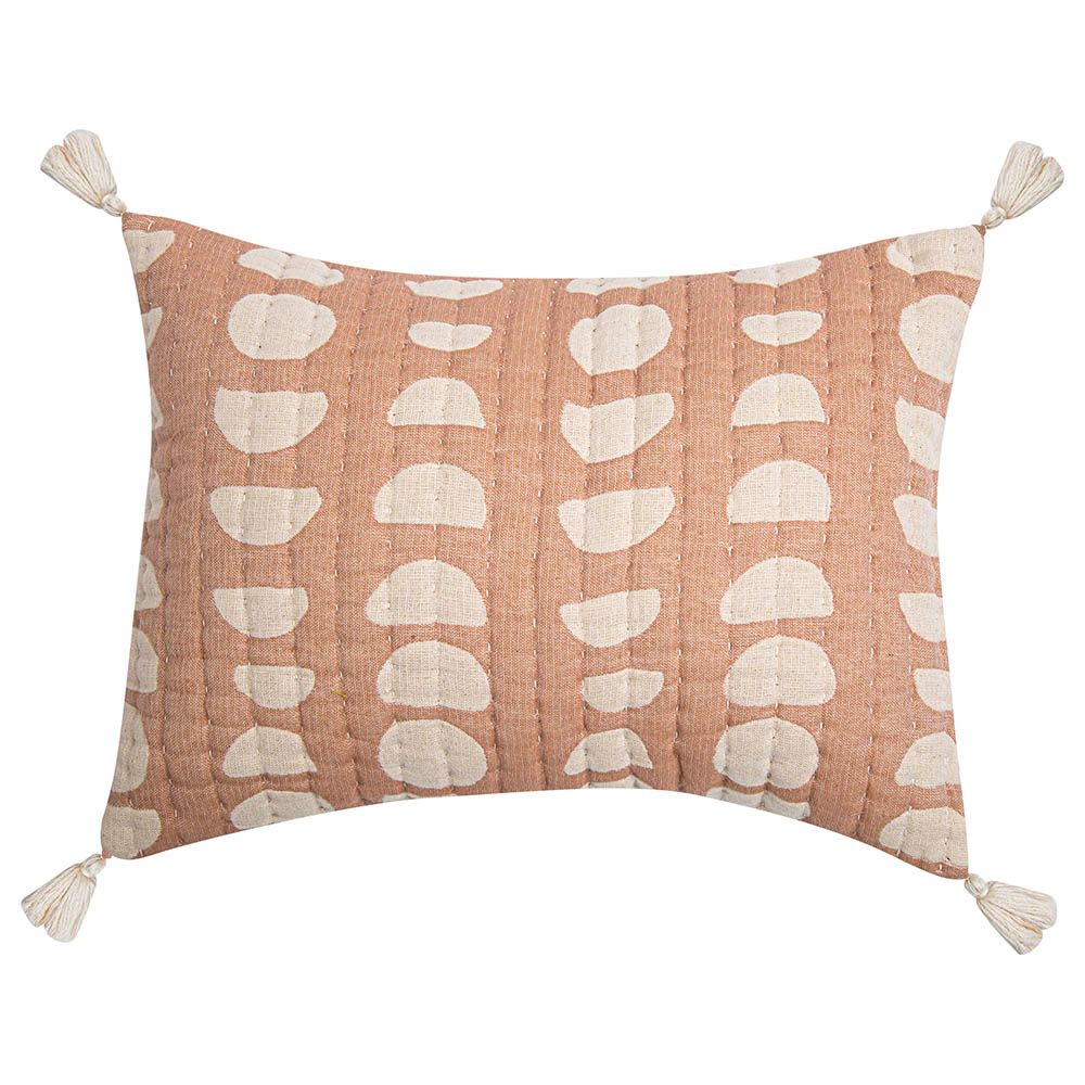 Crane Baby - Jacquard Pillow Cover - Copper Moon Phase