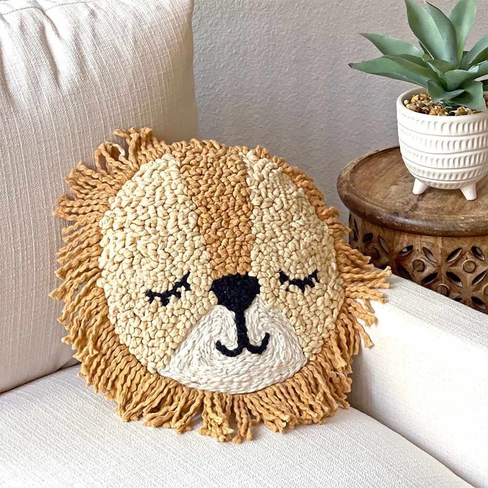 Crane Baby - Lion Pillow Cover