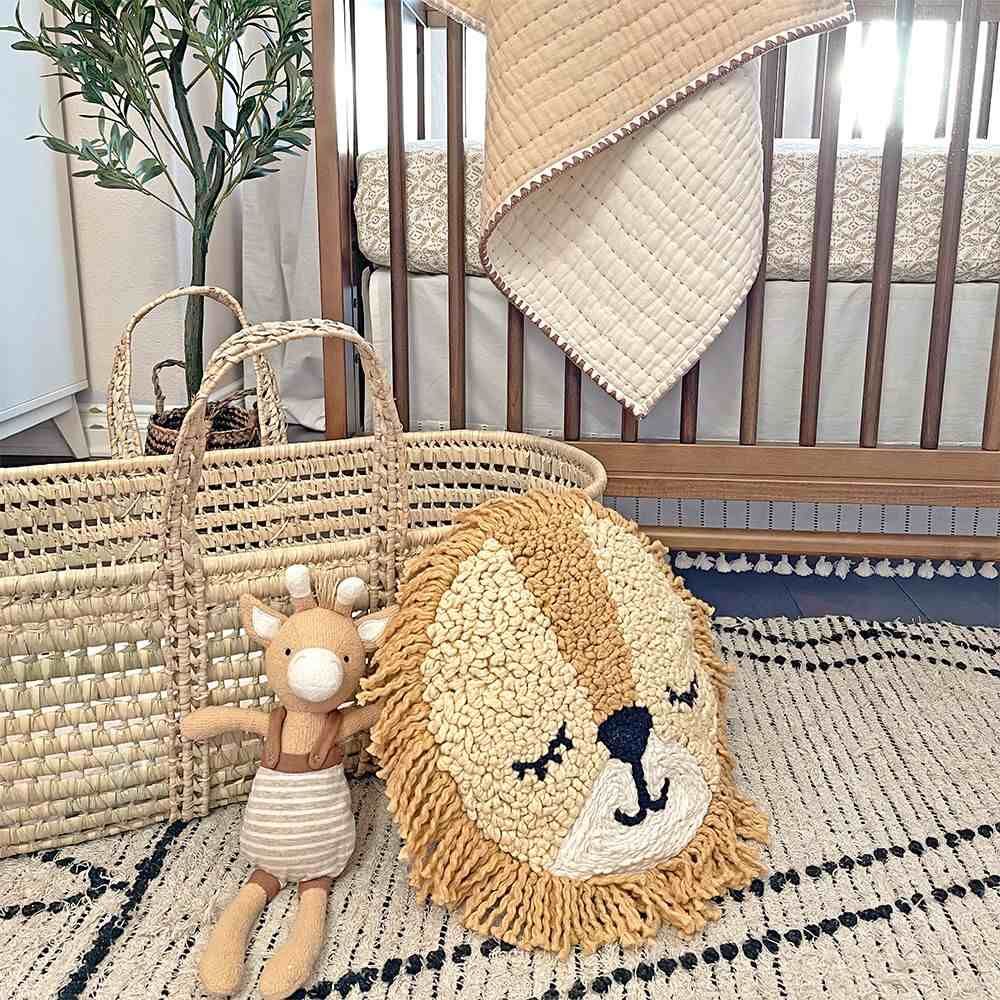 Crane Baby - Lion Pillow Cover