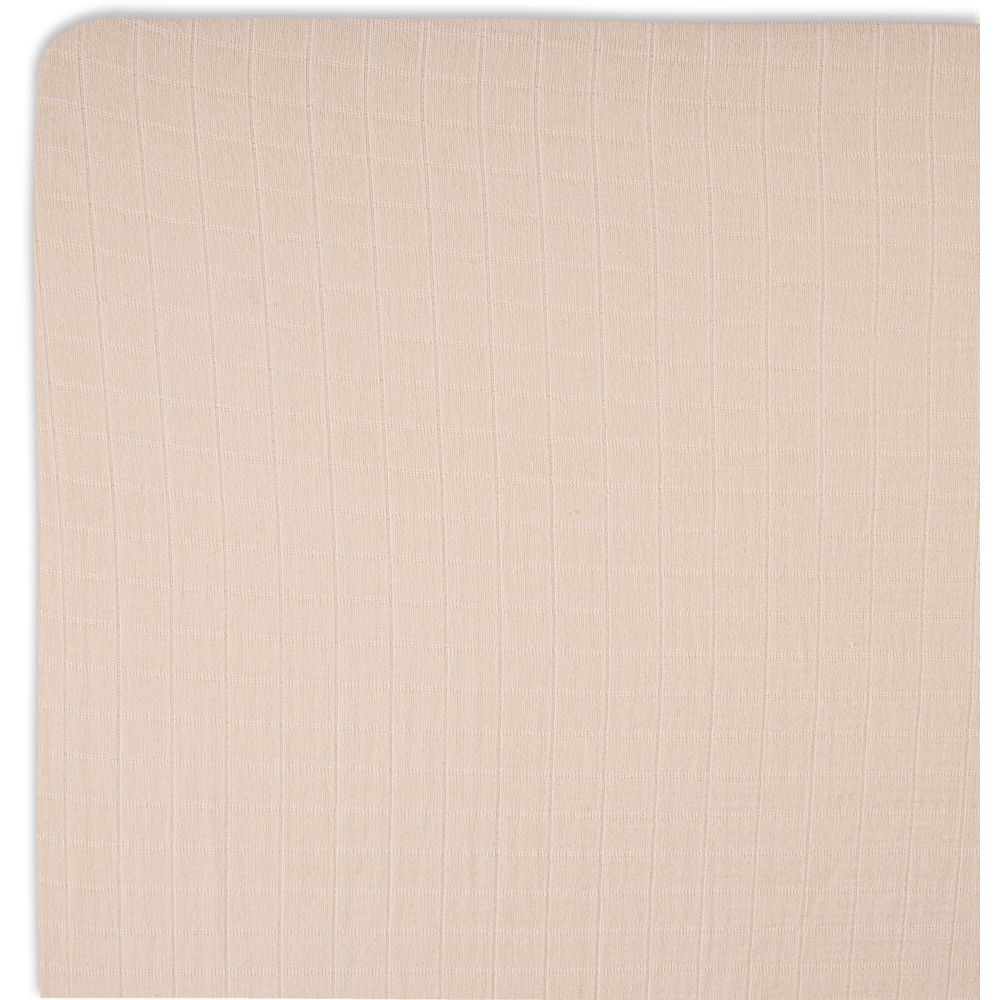 Crane Baby - Crib Fitted Sheet - Desert Rose