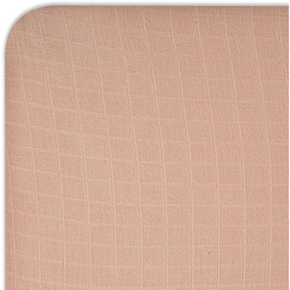 Crane Baby - Crib Fitted Sheet - Copper