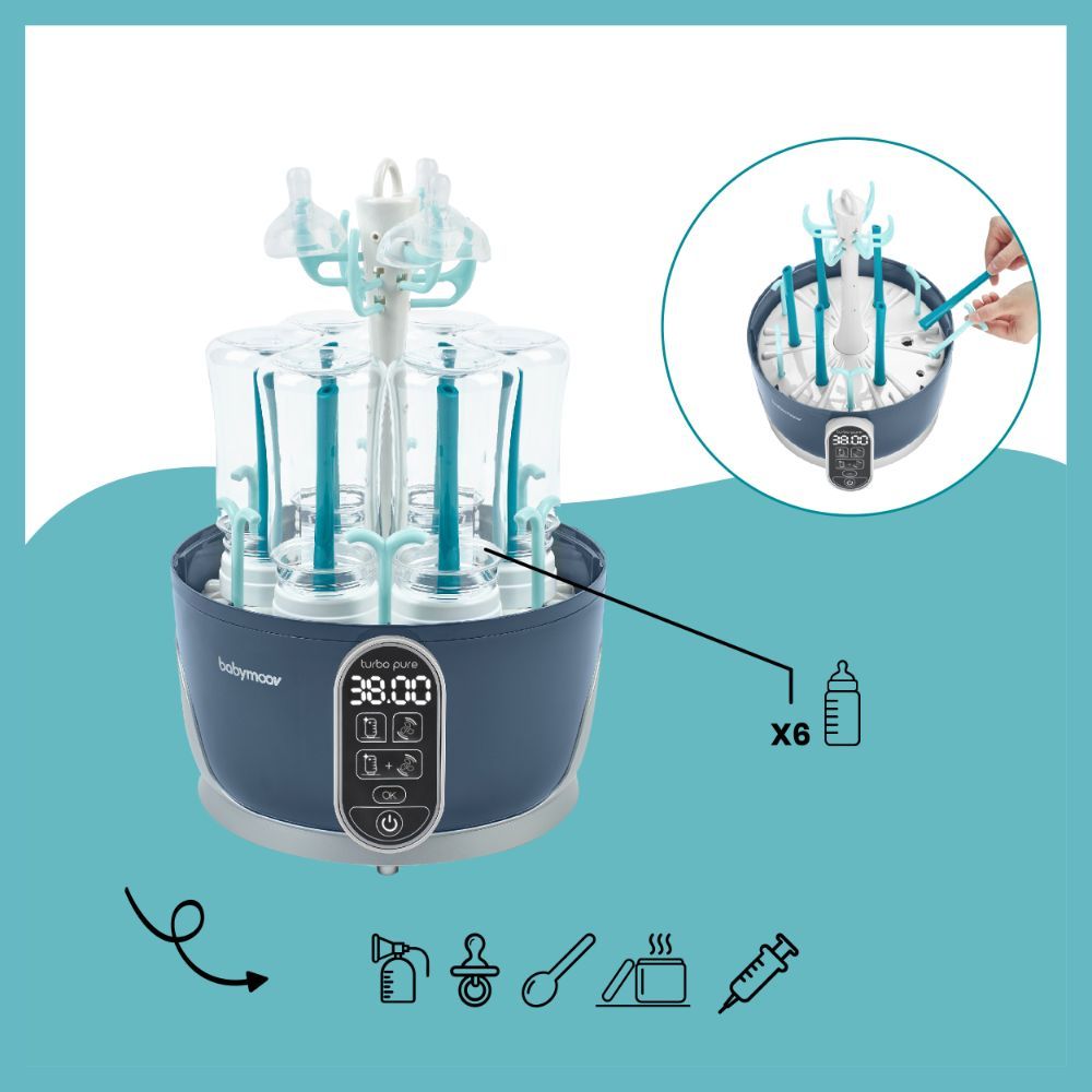 Babymoov - Turbo Pure Sterilizer And Dryer