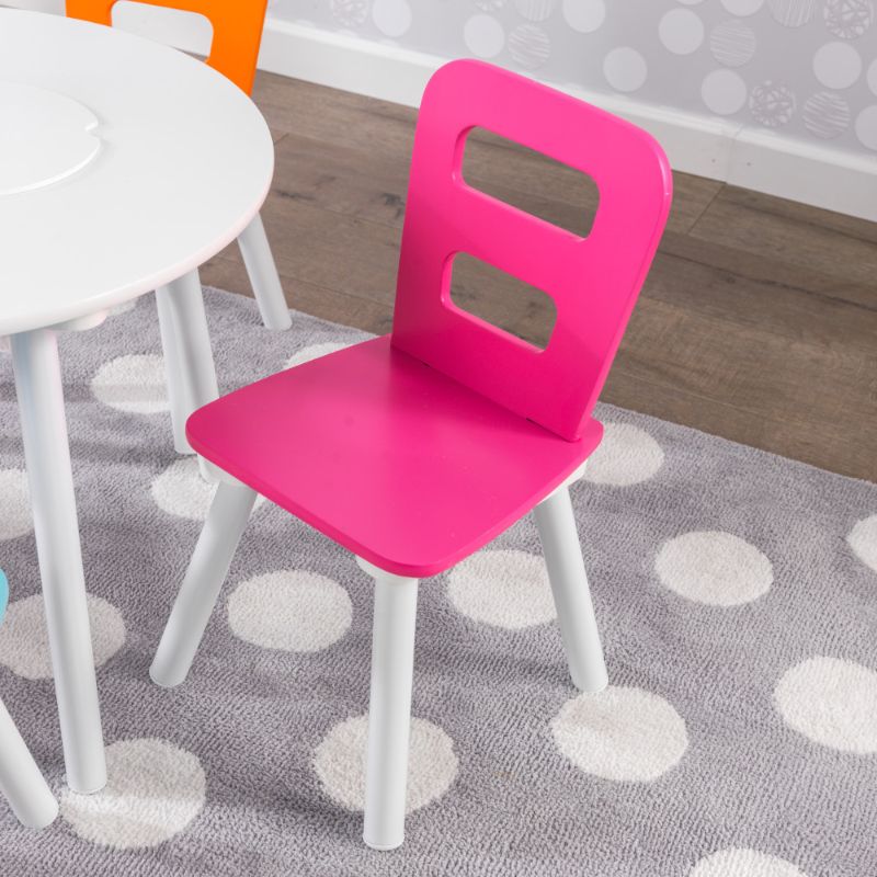 Kidkraft round storage table & 4 chair set online