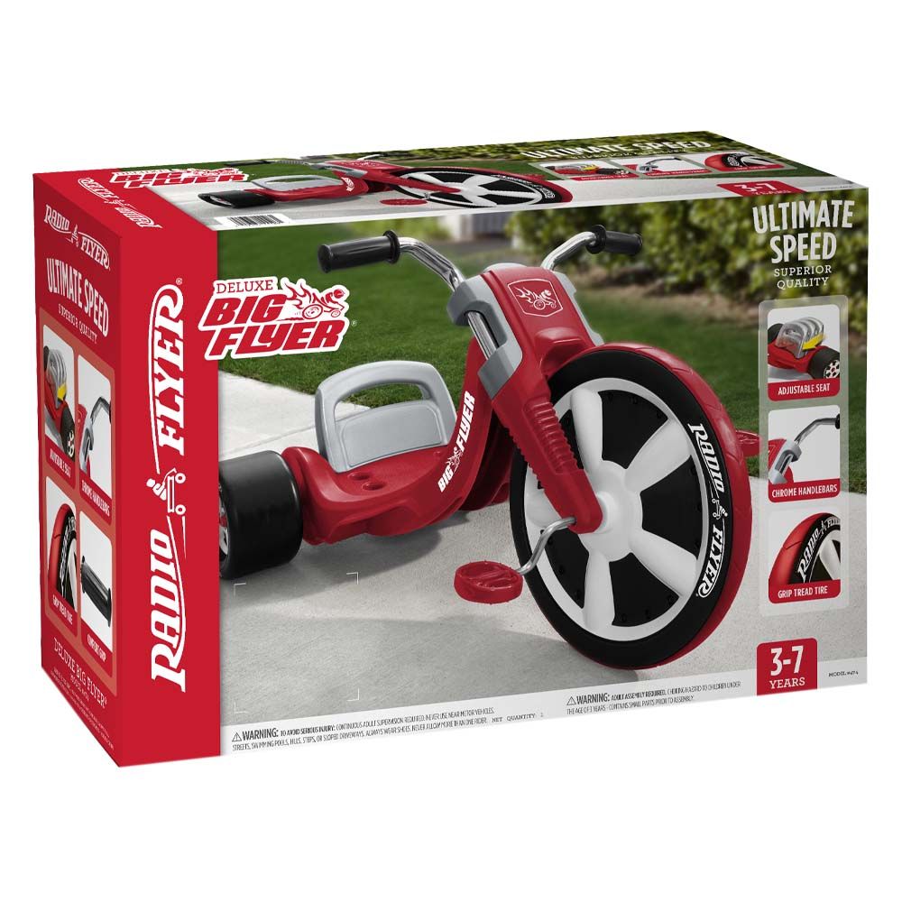 Radio Flyer - Deluxe Big Flyer Tricycle