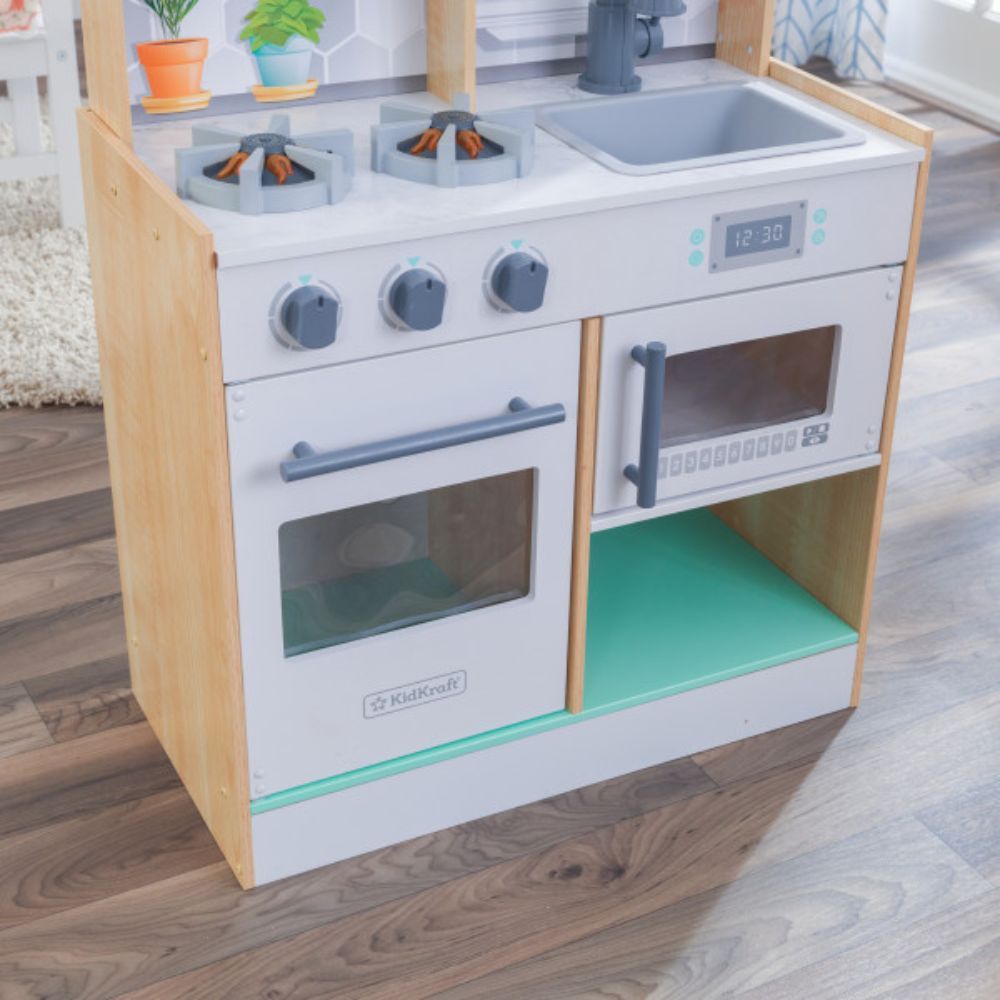 KidKraft - Let's Cook Play Kitchen - Natural