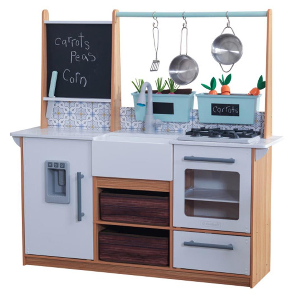 KidKraft Farmhouse Play Kitchen with EZ Kraft Assembly Buy at Best Price from Mumzworld