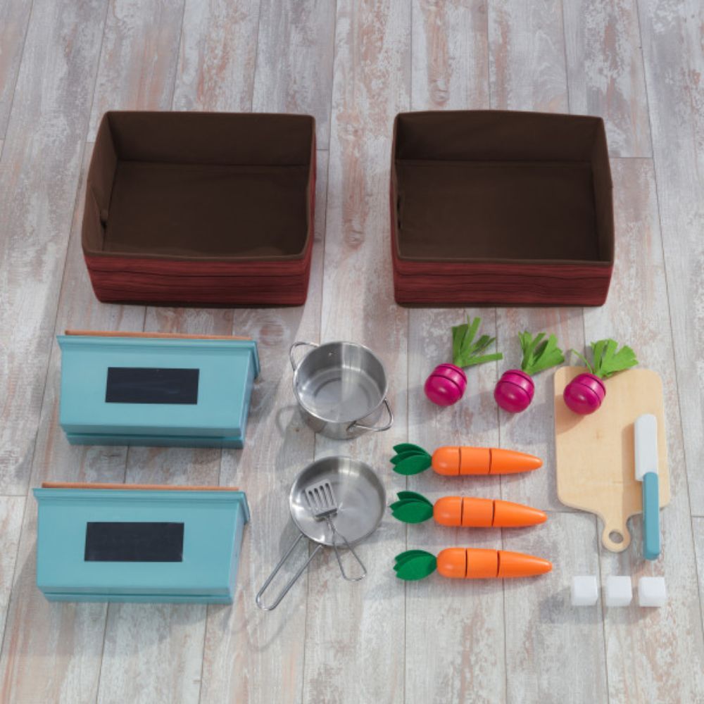 KidKraft - Farmhouse Play Kitchen with EZ Kraft Assembly