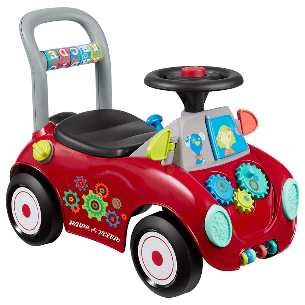 Radio Flyer - Busy Buggy Push Car - Red