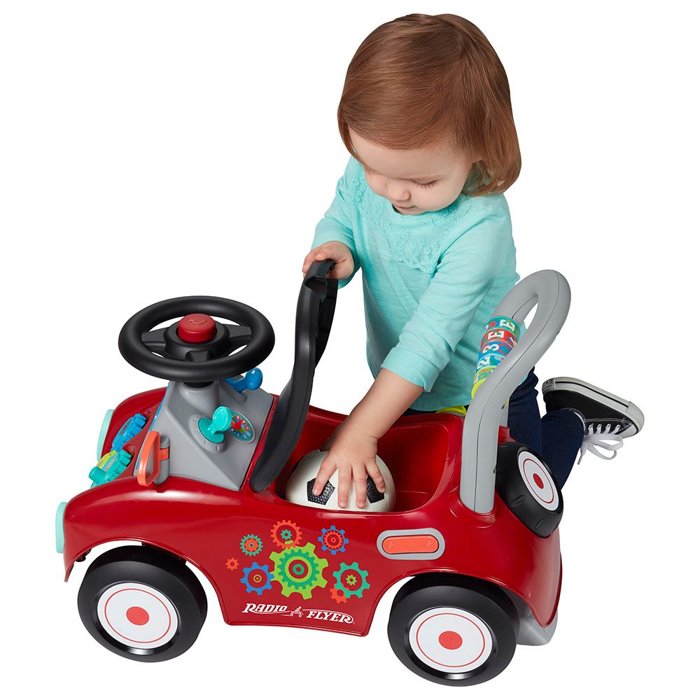 Radio Flyer - Busy Buggy Push Car - Red