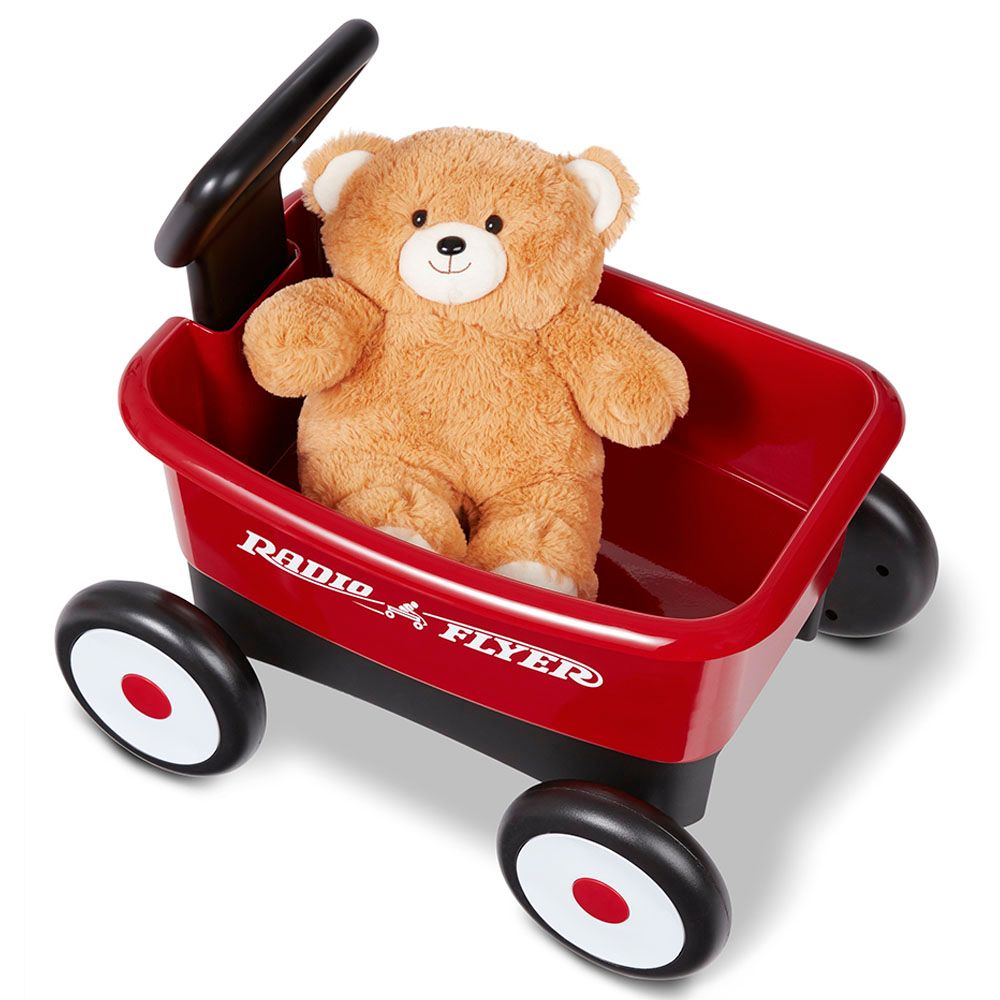 Radio Flyer - Push & Play Walker Wagon W/ Teddy Bear