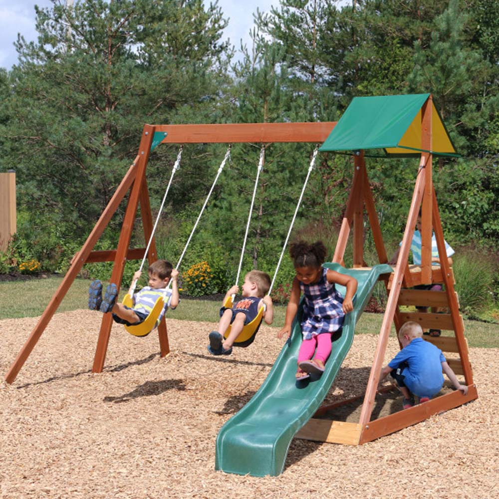 Kidkraft Sunview II Wooden Swing Playset Buy at Best Price from Mumzworld