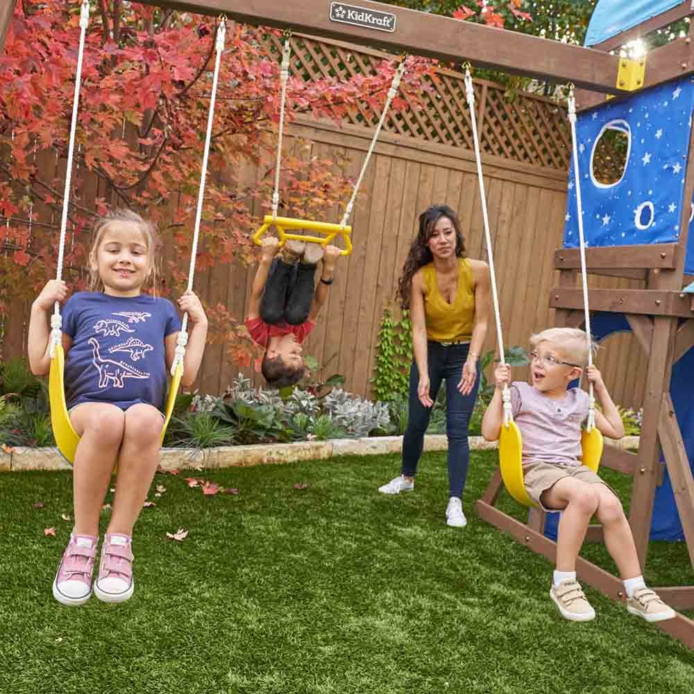 Kidkraft - Overlook Challenge Wooden Swing Playset