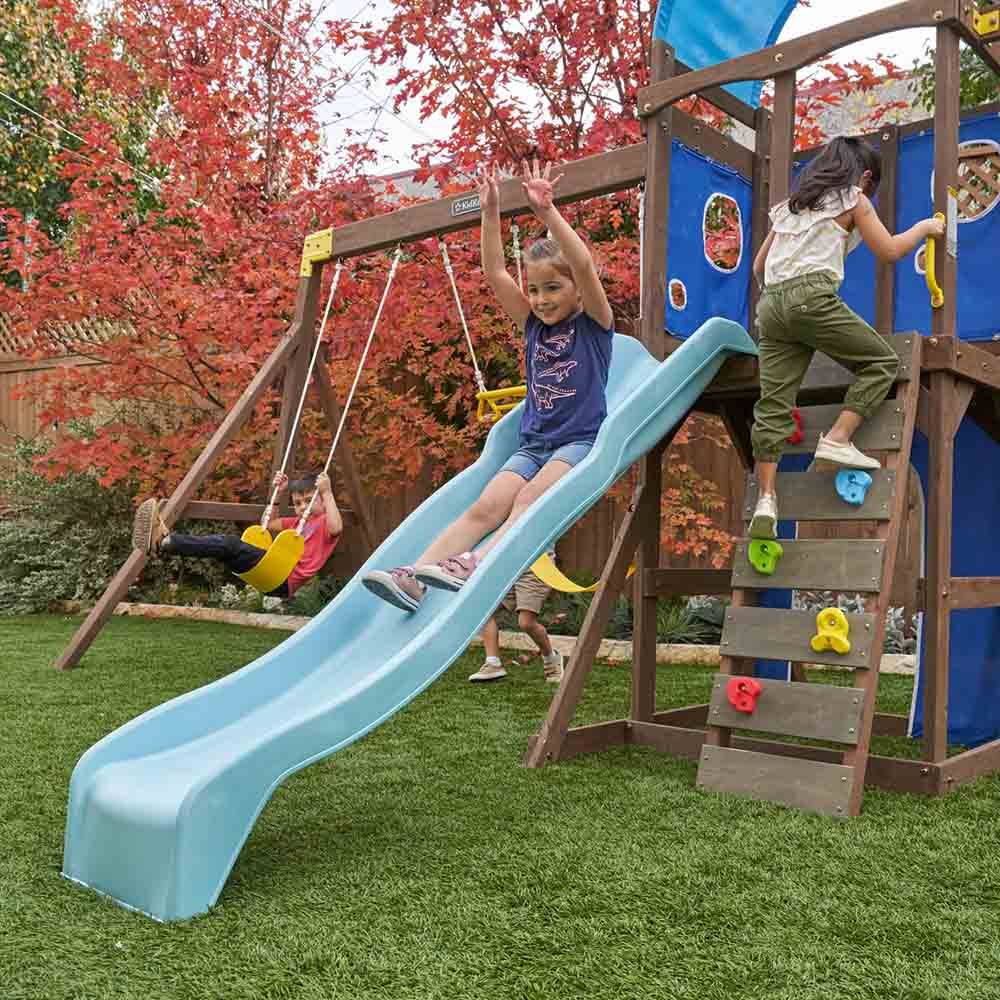 Kidkraft - Overlook Challenge Wooden Swing Playset