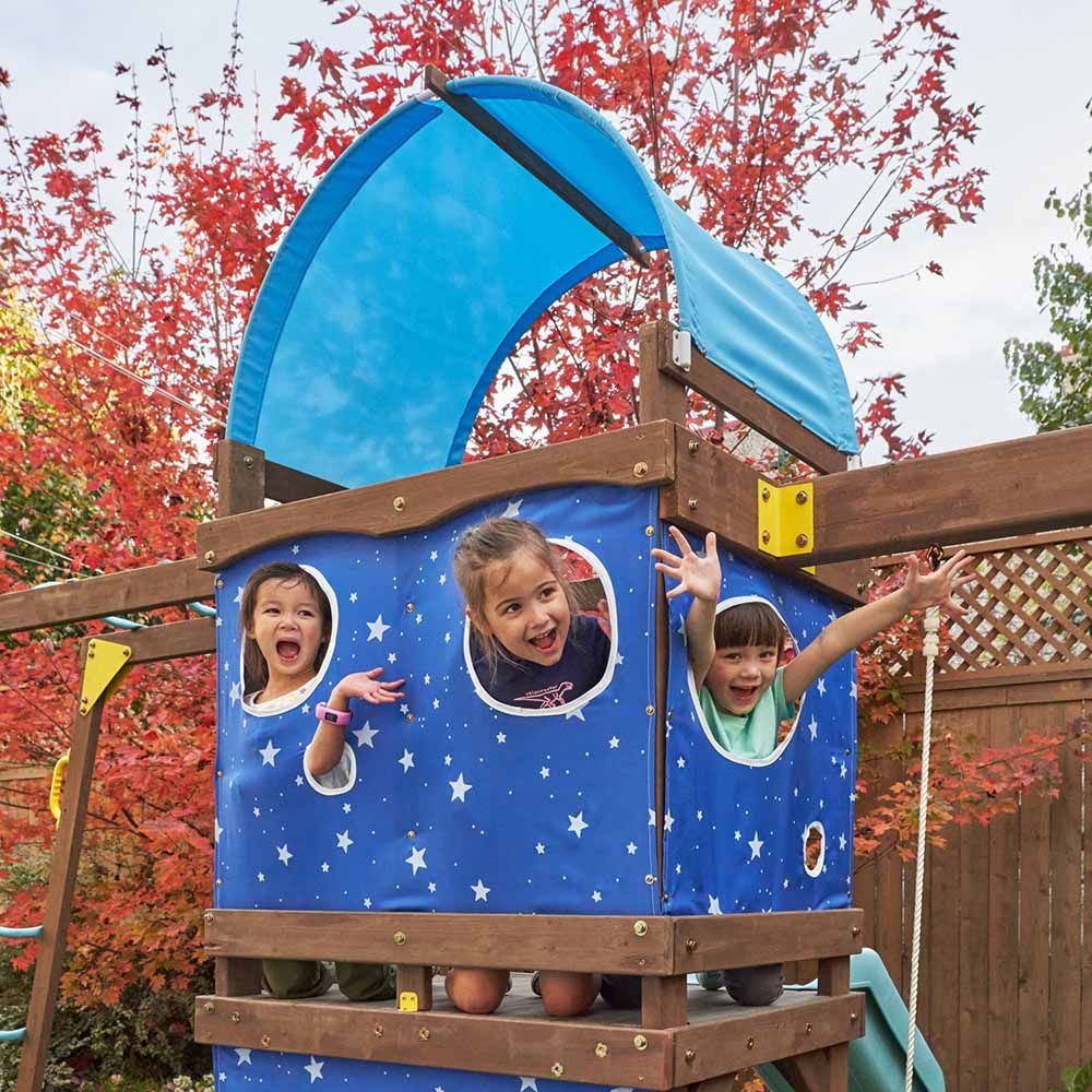 Kidkraft - Overlook Challenge Wooden Swing Playset