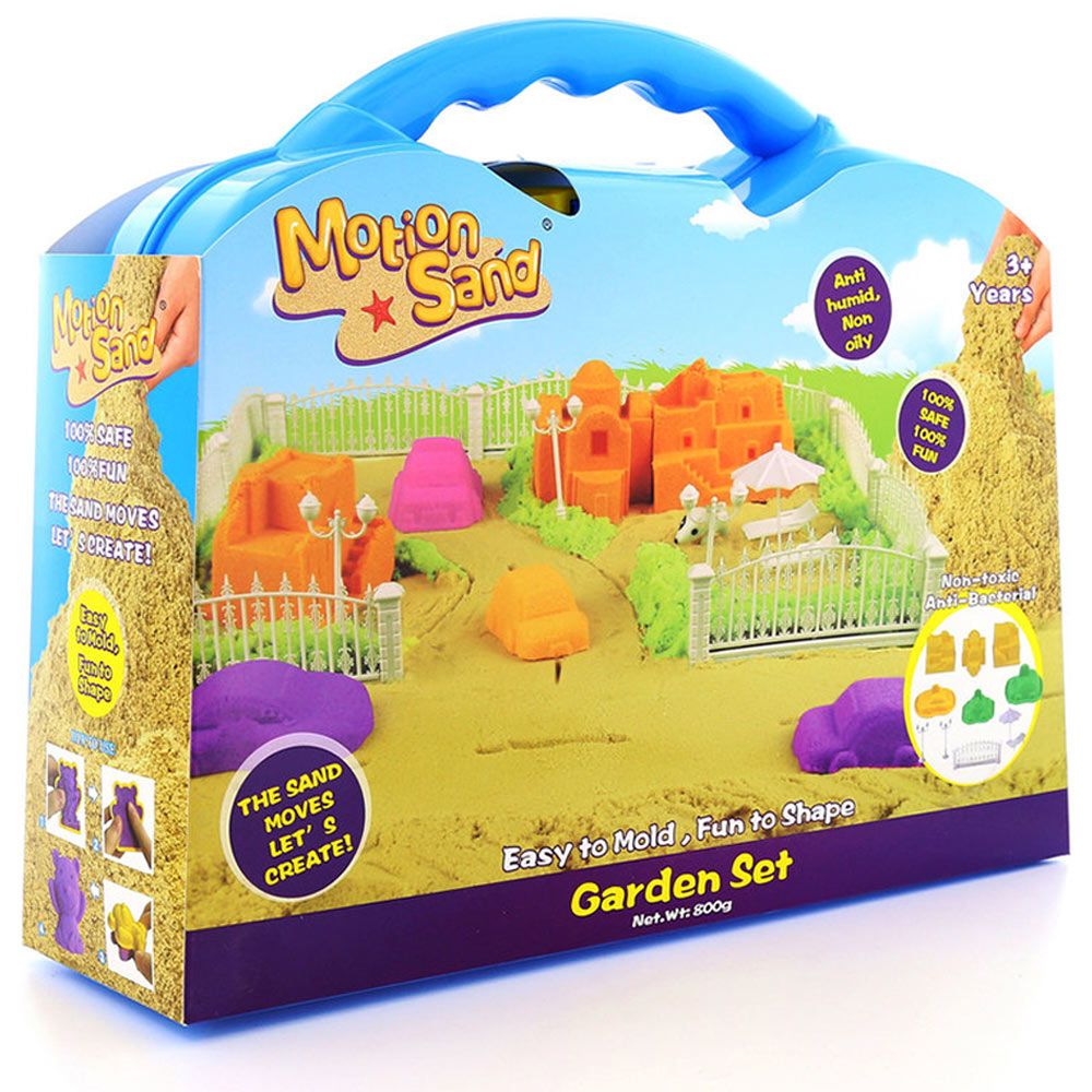 Motion Sand - Deluxe Box - Garden Set Motion Sand