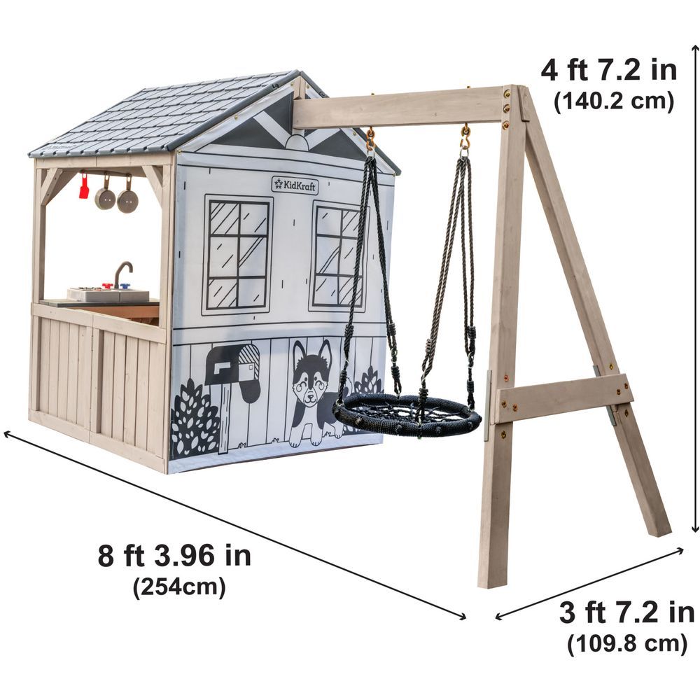 Kidkraft - Savannah Swing Playhouse