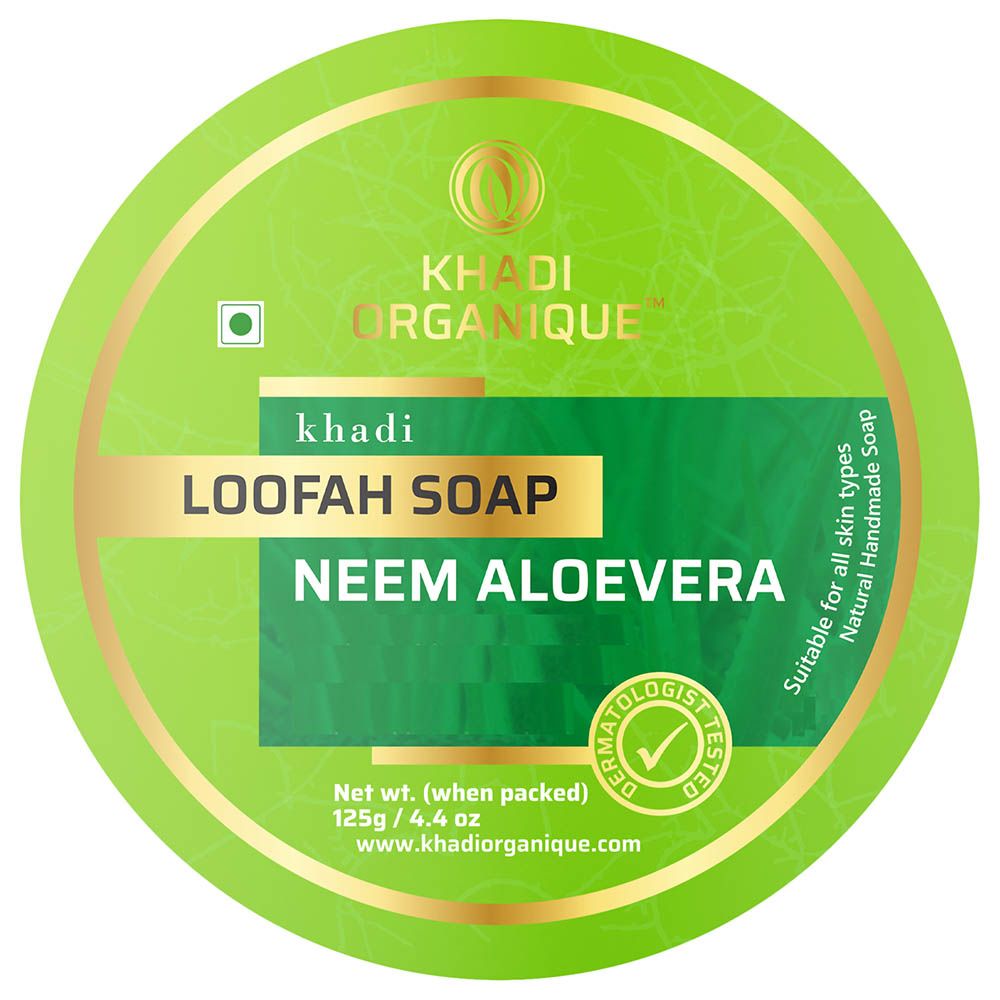 Khadi Organique - Neem & Aloe Vera Loofah 