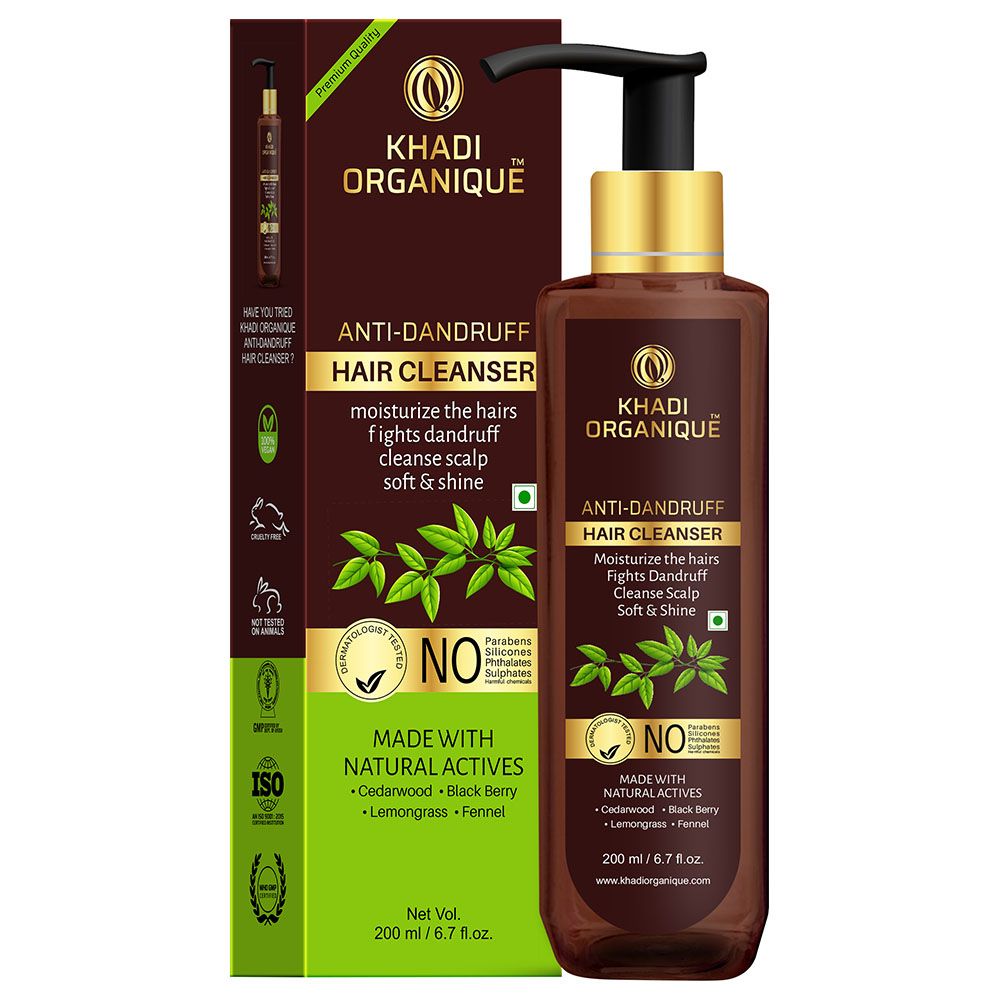 Khadi Organique - Anti-Dandruff Hair Cleanser w/ Curry Leaf