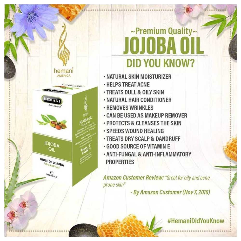 Hemani - Jojoba Oil 30ml