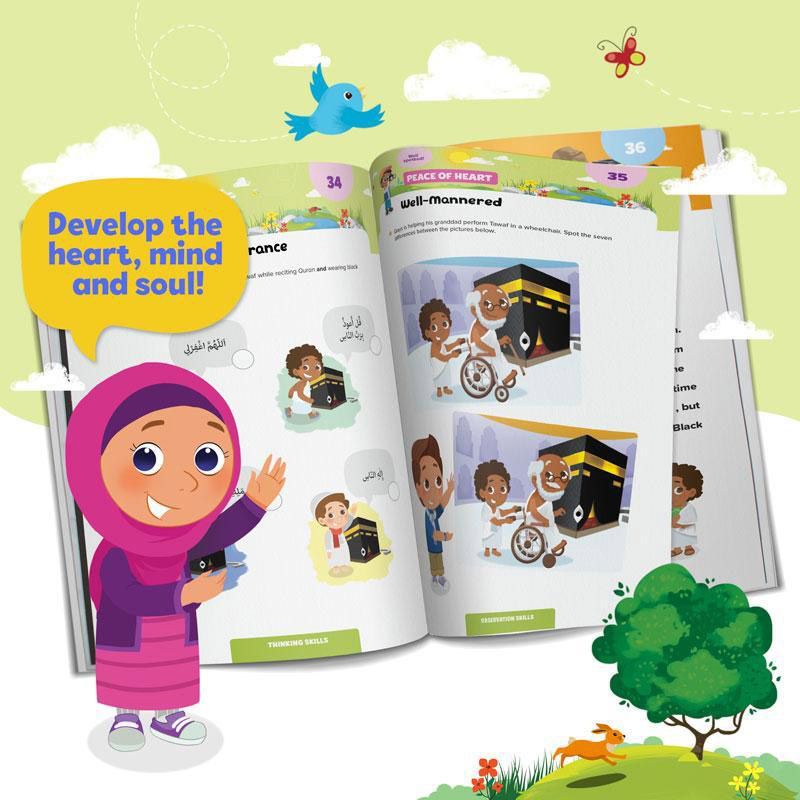 Learning Root - Hajj & Umrah Activity Book Big Kids