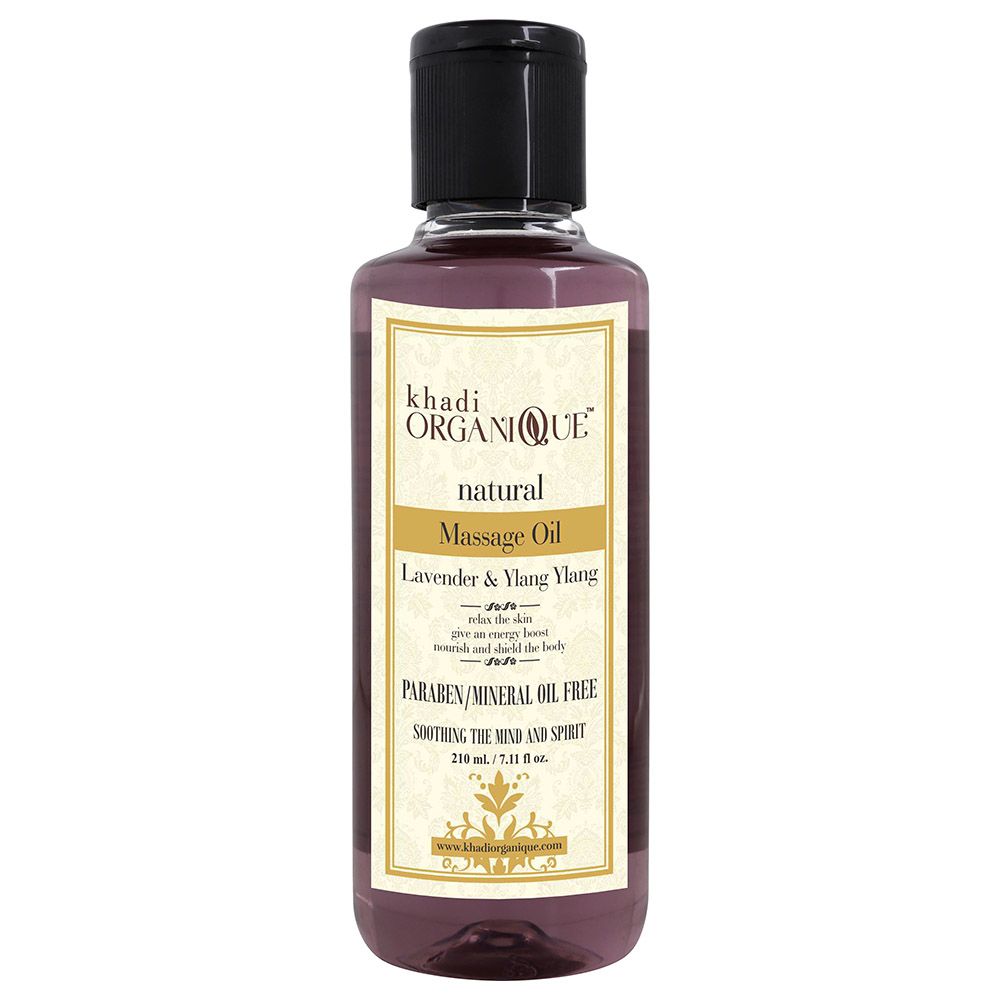 Khadi Organique Natural Lavender & Ylang Ylang Massage Oil