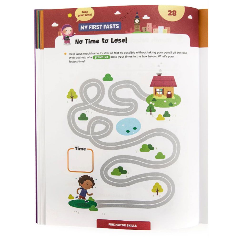 Learning Roots - Ramadan Activity Book (Little Kids) 5+