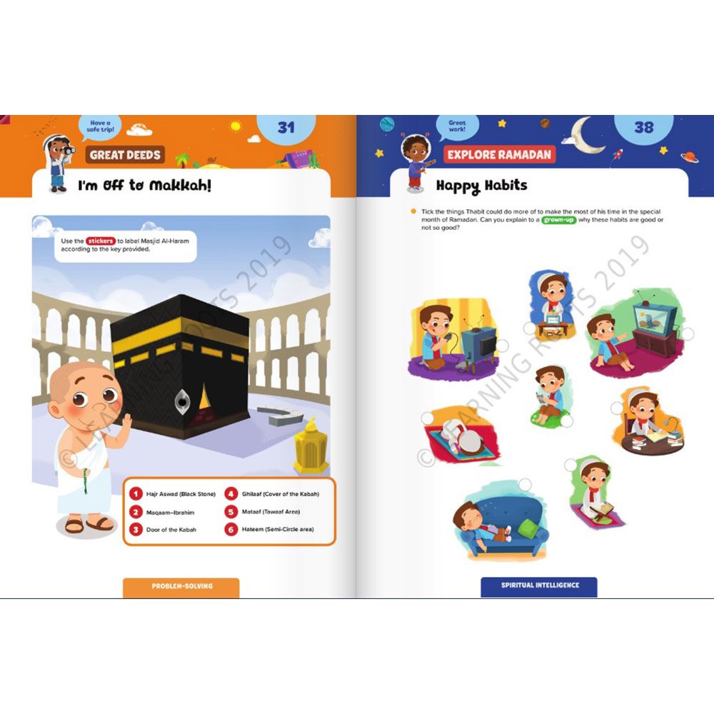 Learning Roots - Ramadan Activity Book For Big Kids