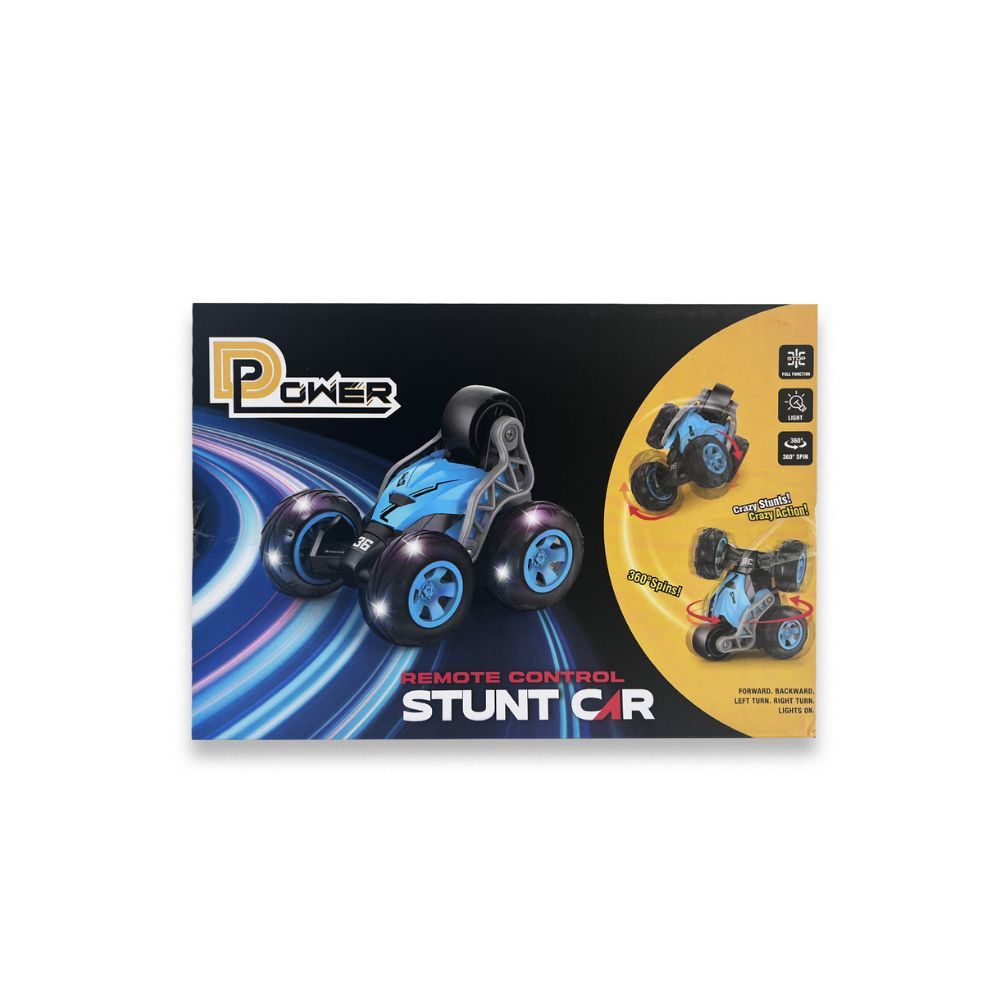 D-Power - Remote Control Stunt Car - Assorted Colours