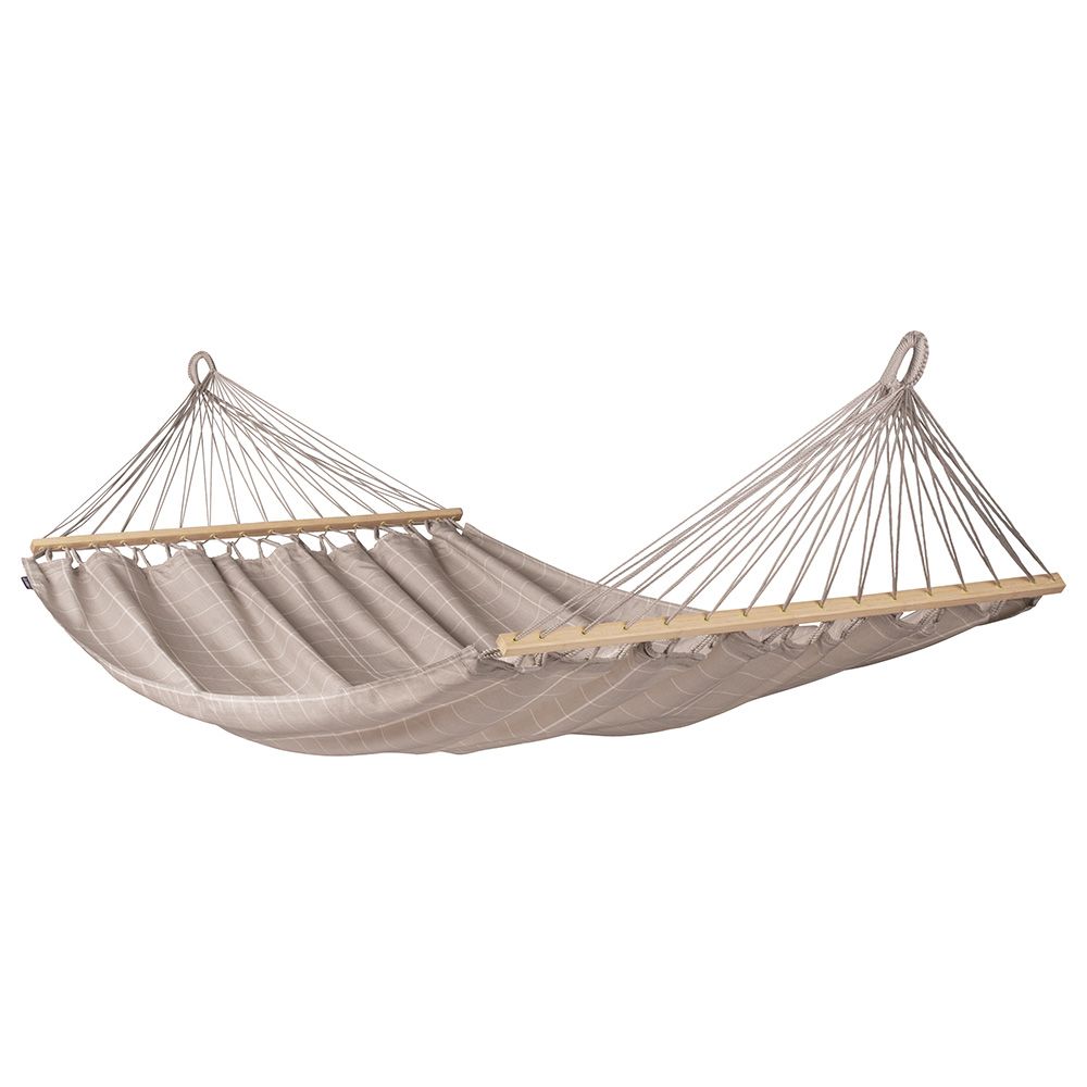 La Siesta - Alisio Double Spreader Bar Hammock Outdoor - Almond