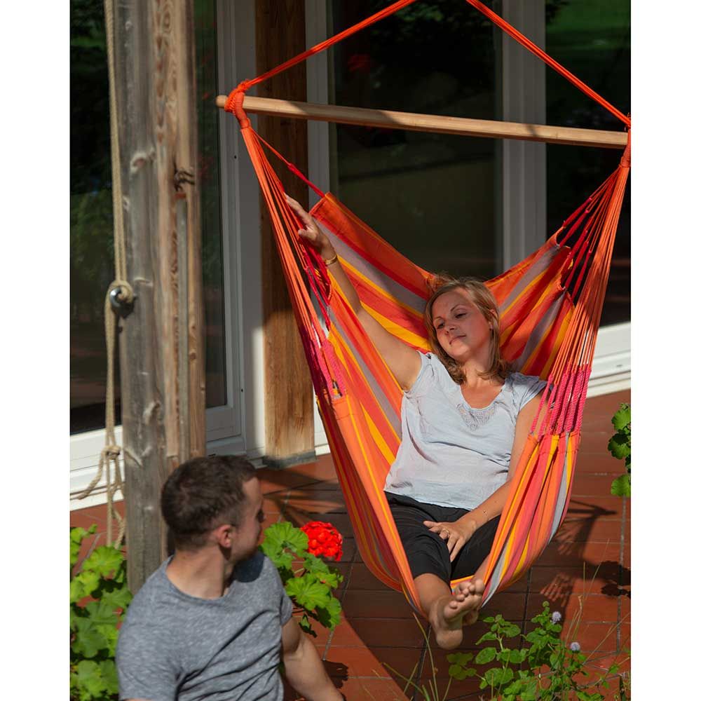 La Siesta - Domingo Weather-Resistant Comfort Hammock - Toucan