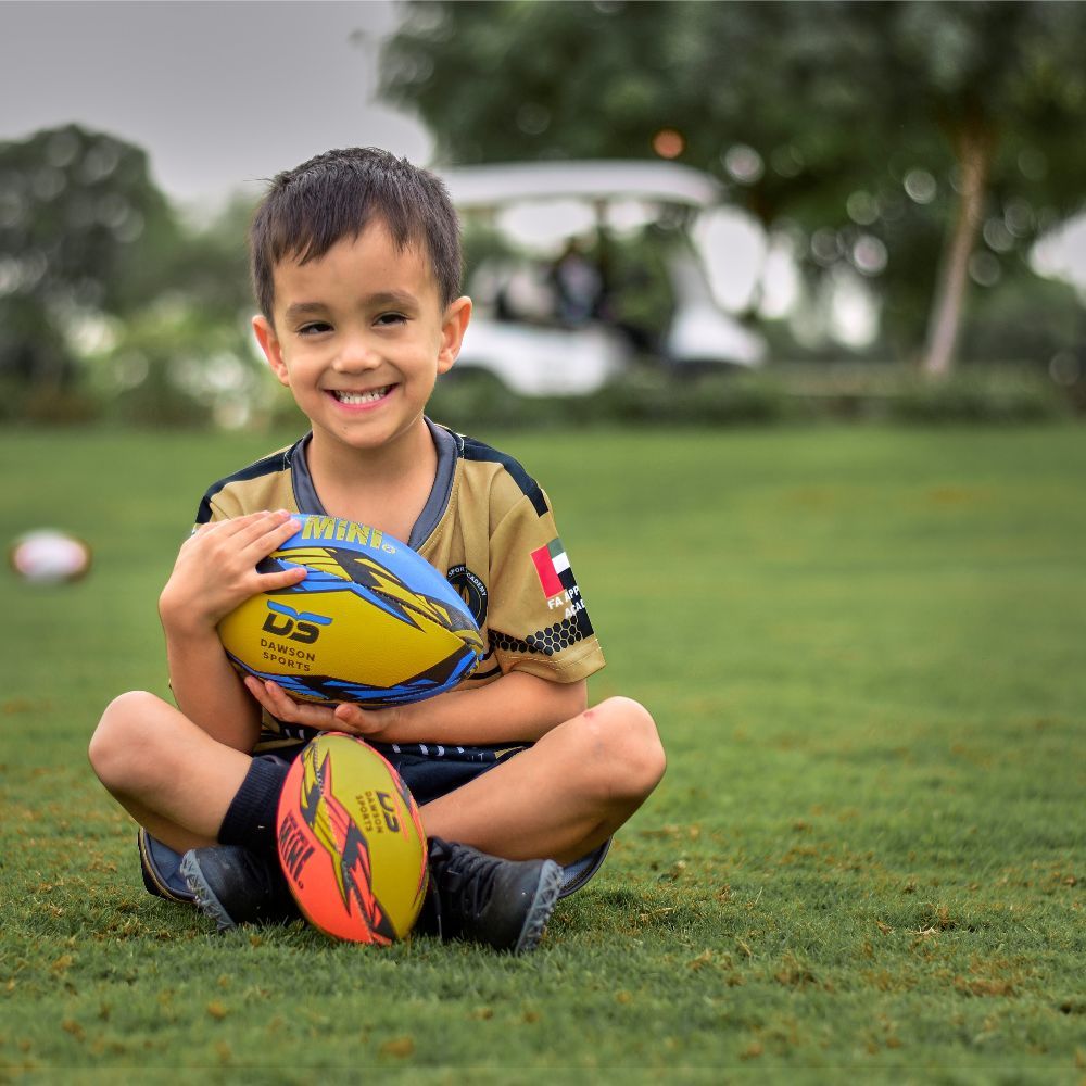 Dawson Sports - Mini Rugby Ball - Yellow