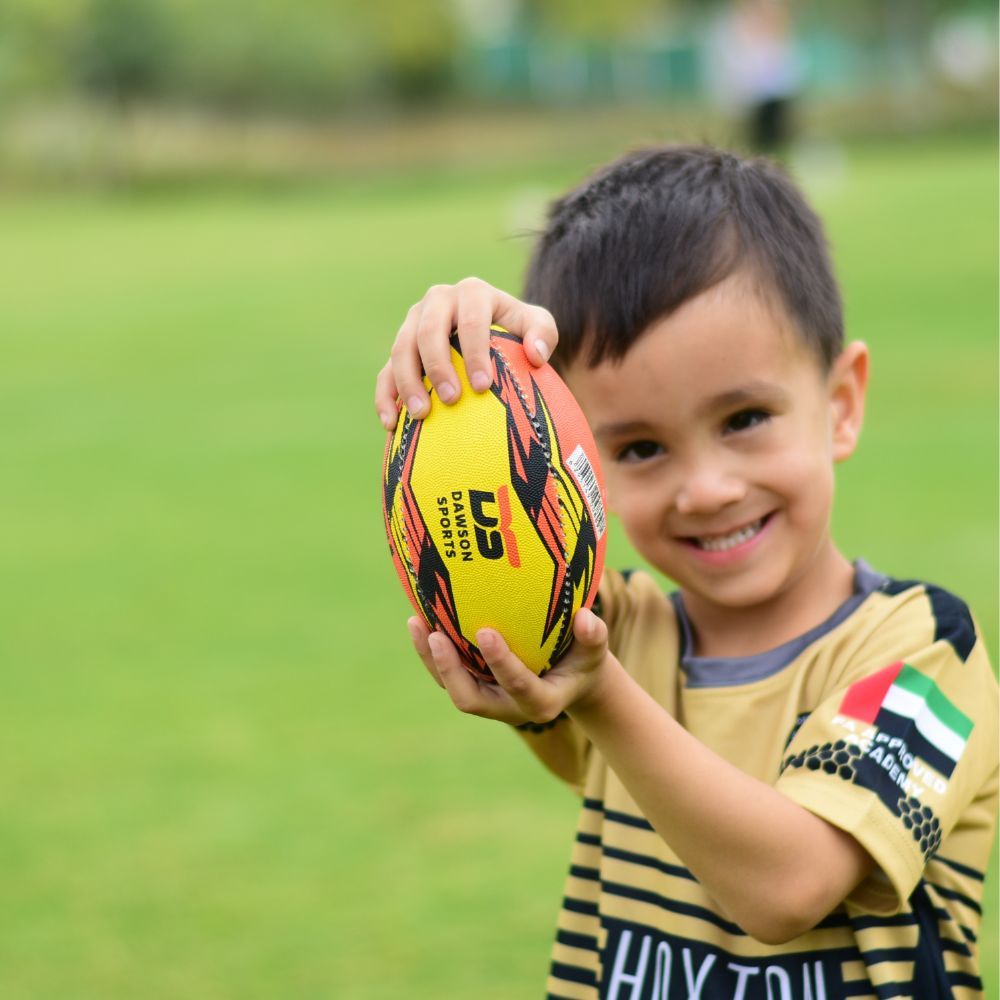 Dawson Sports - Mini Rugby Ball - Yellow