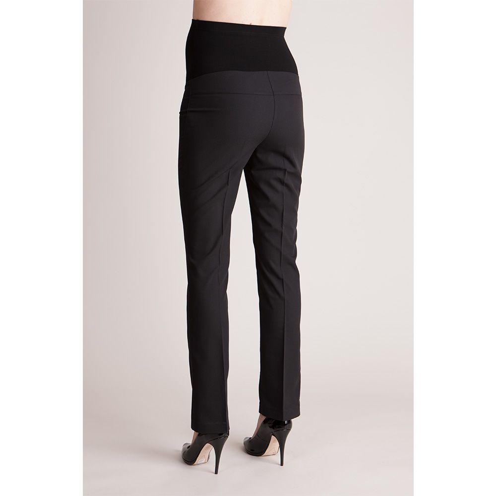 Seraphine - Sofia1 Straight Leg Overbump Trouser - Black