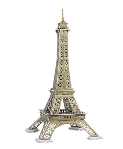 Family Center - Eiffel Tower 3D Jigsaw Puzzle - 51pcs