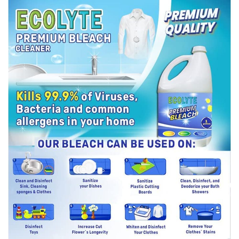 Ecolyte+ - Premium Bleach - 5L - 2pc