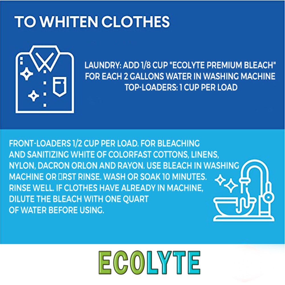 Ecolyte+ - Premium Bleach - 5L - 2pc