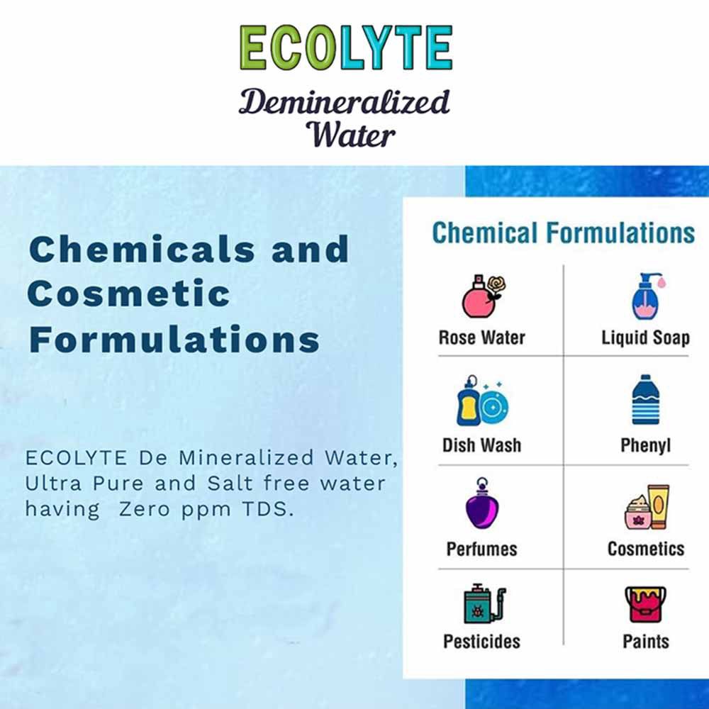 Ecolyte+ - Ultra Pure De-Mineralized Water 5L - Pack of 2