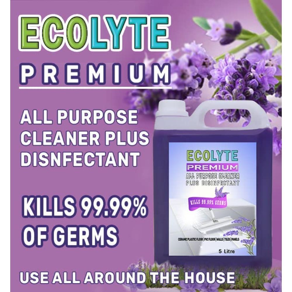 Ecolyte+ - Premium All Purpose Cleaner Plus Disinfectant - 5L - 2pc