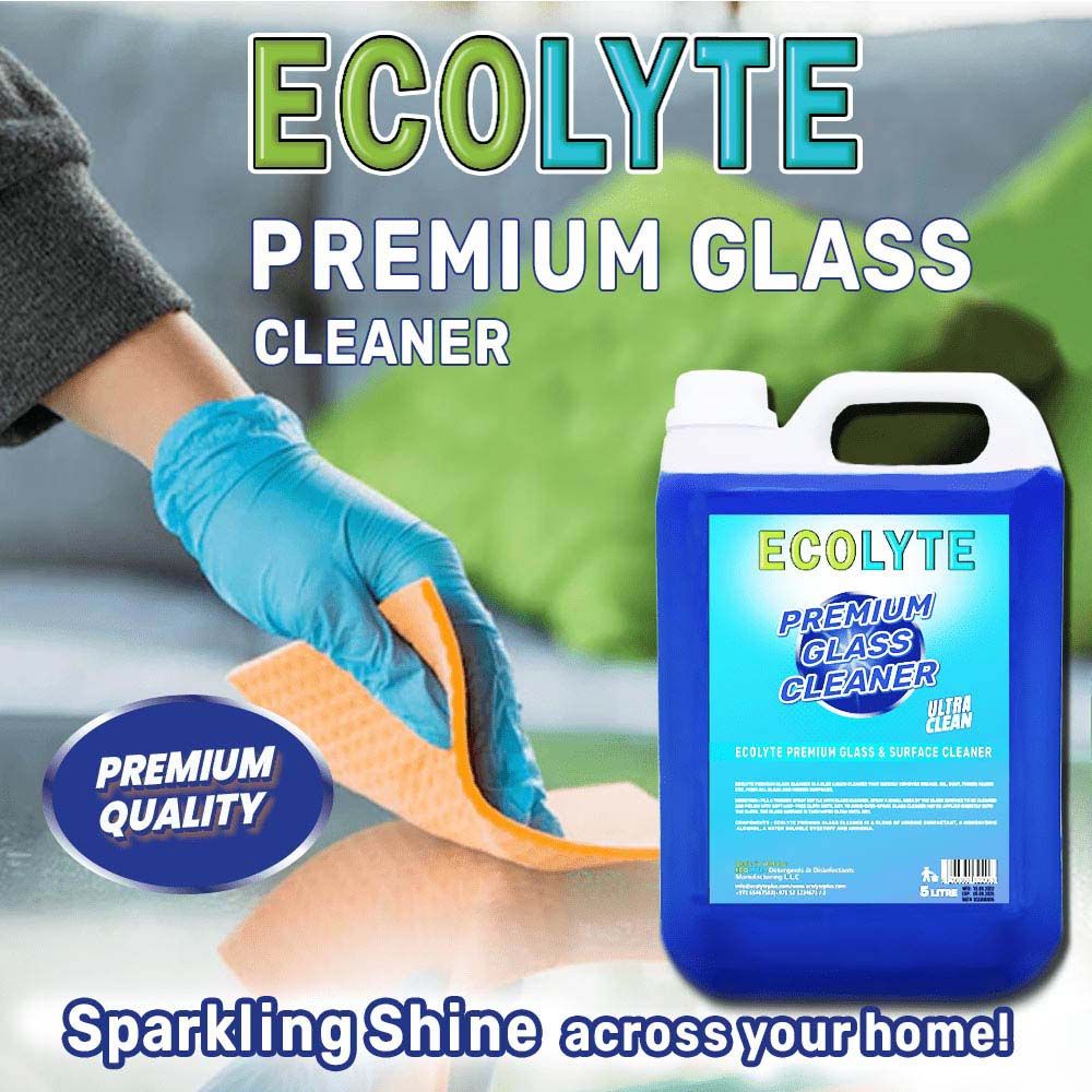 Ecolyte+ - Premium Glass Cleaner 5L - Pack of 2