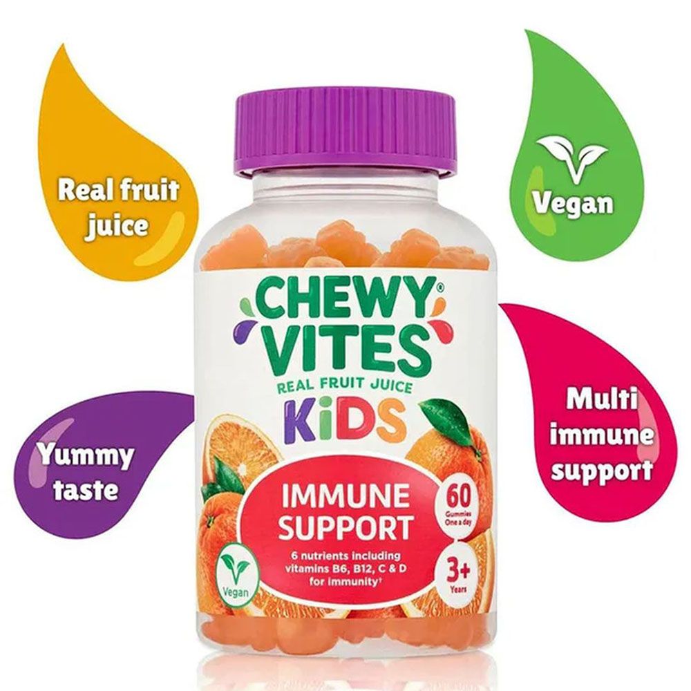 Chewy Vites - Kids Immune Support Gummies - 60's - Pack of 2