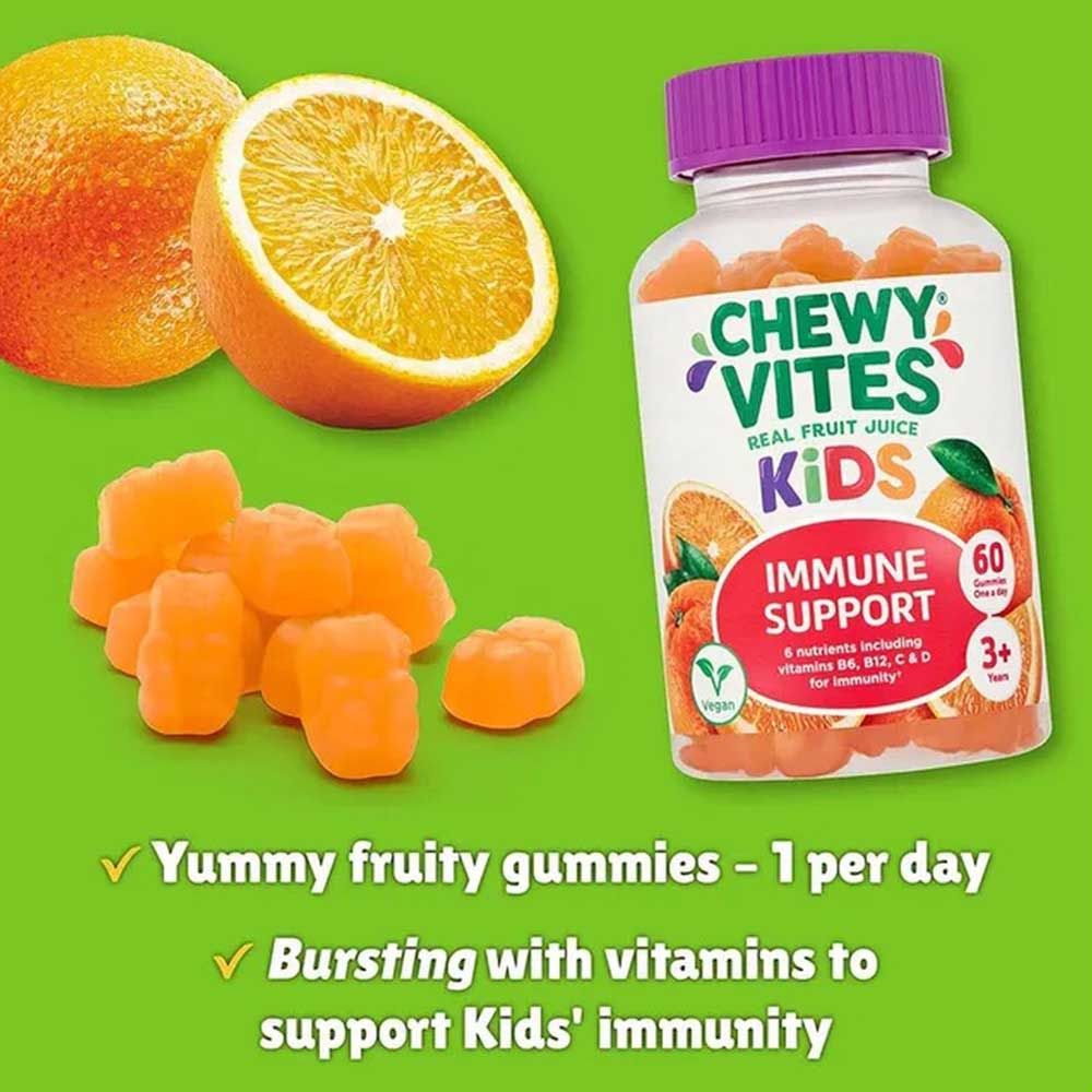 Chewy Vites - Kids Immune Support Gummies - 60's - Pack of 2