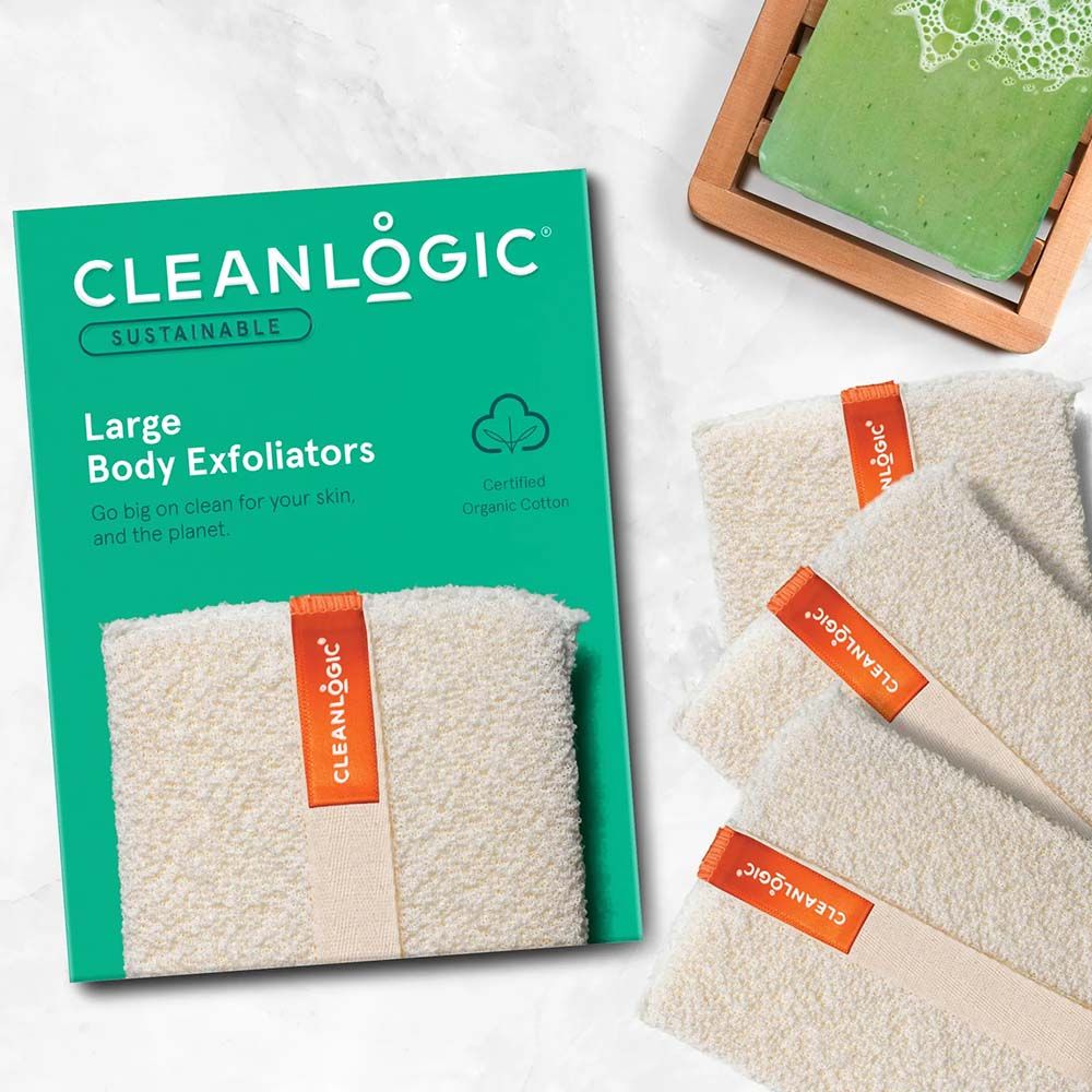 Cleanlogic - Sustainable Large Body Exfoliator CLC-118-48 - Color May Vary