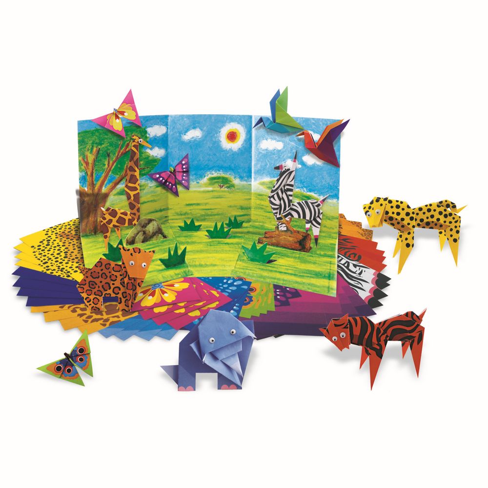 4M - Little Craft Origami Zoo Animals